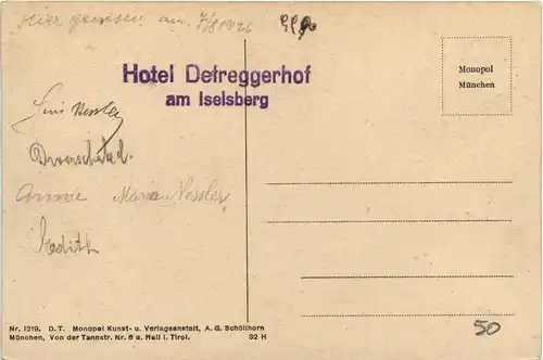 Iselsberg, Defreggers Hof mit den Lienzer Dolomiten -352356