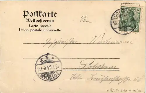 Gruss aus Cottbus - Litho -70032