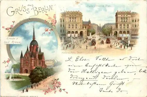 Gruss aus Berlin - Litho -70052