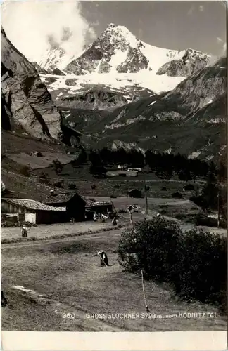 Osttirol, Grossglockner vom Ködnitztal -350868