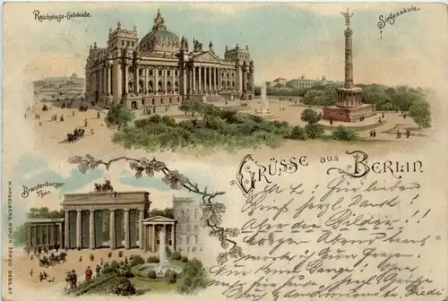 Gruss aus Berlin - Litho -70748