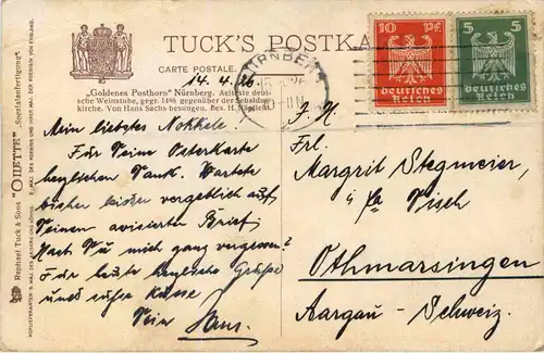 Nürnberg - Goldenes Posthorn -70970