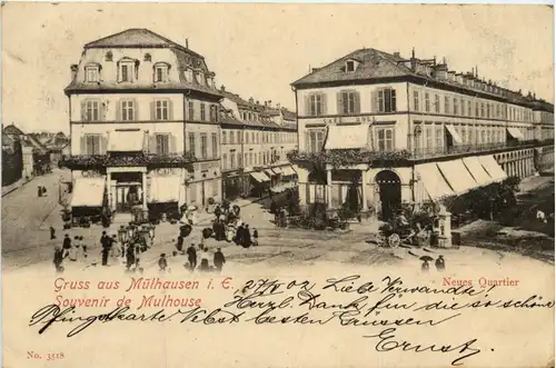 Gruss aus Mülhausen - Neues Quartier -70964