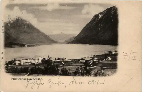 Achensee/Tirol Orte und Umgebung, Achensee, Pertisau, Fürstenhaus -324744