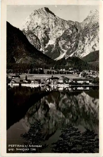 Achensee/Tirol Orte und Umgebung, Achensee, Pertisau gegen Sonnjoch -324784