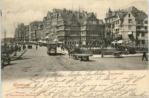 Hamburg - Baumwall -71520