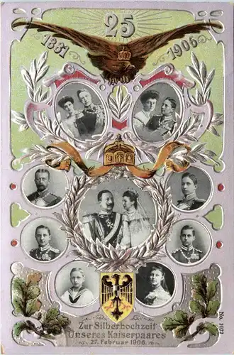 Silberhochzeit unseres Kaiserpaares 1906 -70552