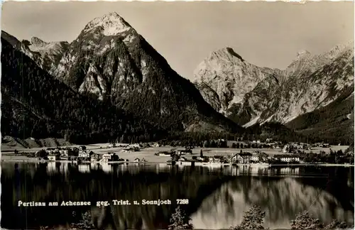 Achensee, Pertisau gegen Trist. und Sonnjoch -324964