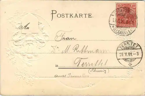 Strassburg - Kleberplatz - Litho -71324