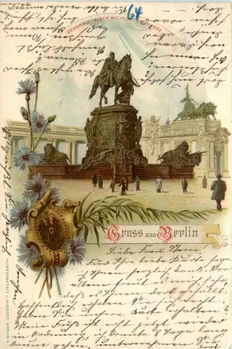 Gruss aus Berlin - Litho -70556