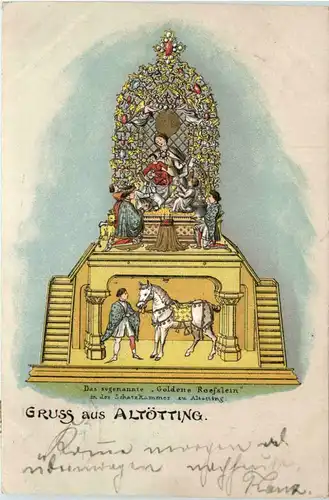 Gruss aus Altötting - Litho -72194