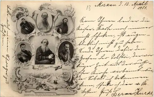 Russland - Moskau - Tolstoi -70790