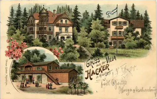 Krailling - Gruss aus der Villa Hacker -71990