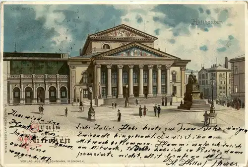 Gruss aus München - Litho -72254