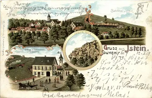 Gruss aus Istein - Litho -71254