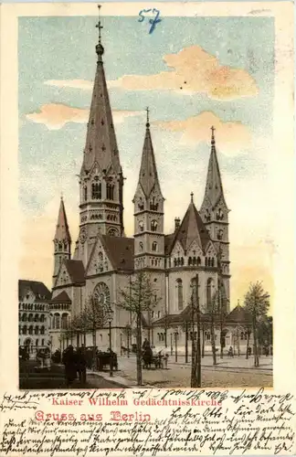 Berlin - Kaiser Wilhelm Gedächtniskirche -70910