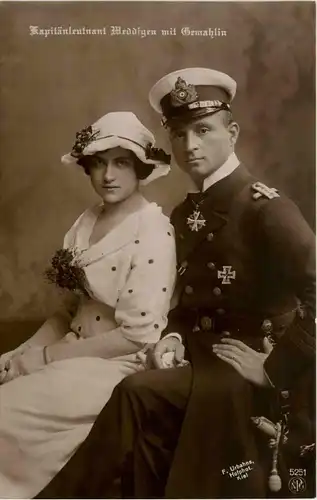 Kapitänsleutnant Weddigen -71408