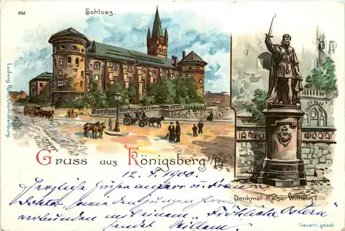 Gruss aus Königsberg Litho -71092