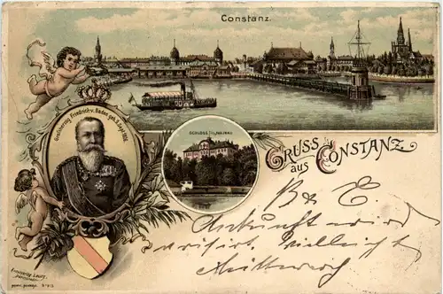 Gruss aus Konstanz - Litho -71488