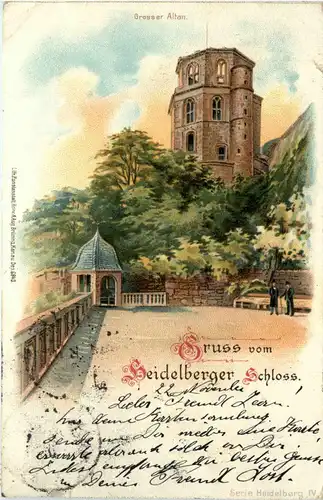 Gruss vom Heidelberger Schloss -71554