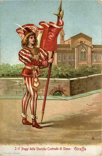 Paggi delle Storiche Contrade di Siena - Giraffa -72614