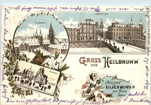 Gruss aus Heilbronn - Litho -71312