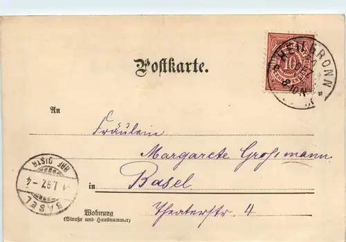 Gruss aus Heilbronn - Litho -71312