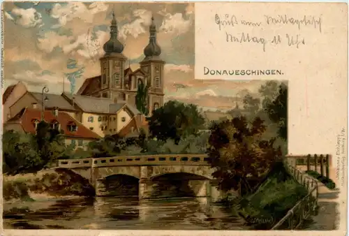 Donaueschingen - Litho -71426