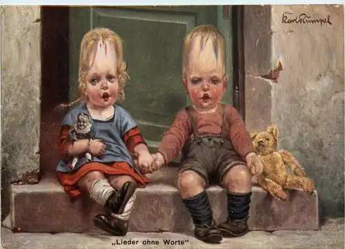 Lieder ohne Worte - Künstlerkarte Karl Rümpel - Spielzeug -70062