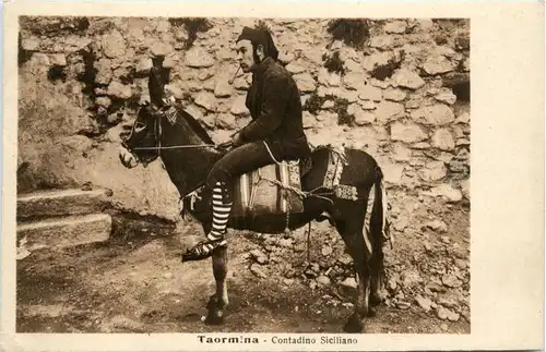 Taormina - Contadino Siciliano -72558