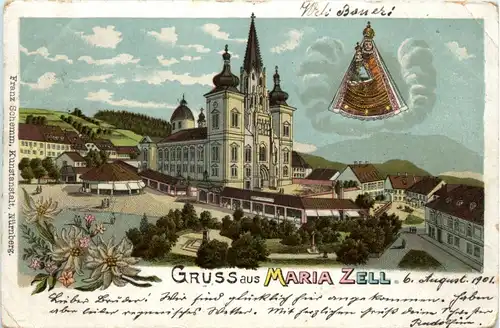 Gruss aus Maria Zell - Litho -71852