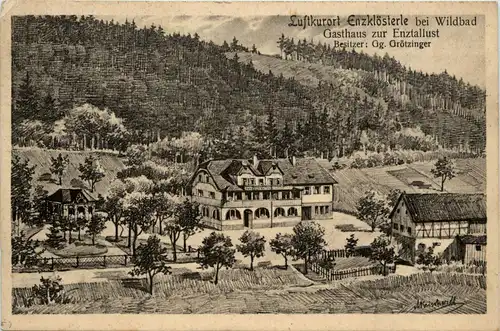 Enzklösterle bei Wildbad - Gasthaus zur Enztallust -72798