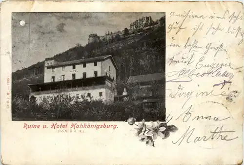 Ruine und Hotel Hohkönigsburg -73394