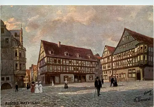 Alsfeld - Marktplatz -71022