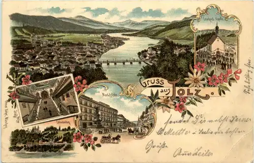 Gruss aus Tölz - Litho -71932