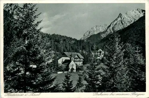 Tirol - diverse Orte, Berge, Seen und Umgebung - Hinterriss - -326110