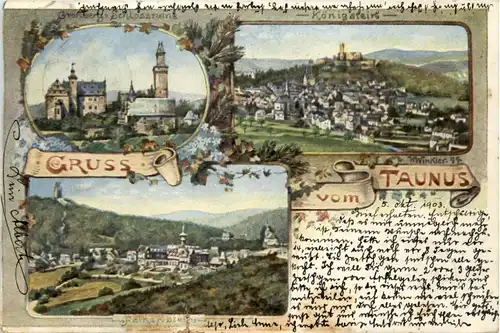 Gruss vom Taunus - Königstein - Falkenstein -73434