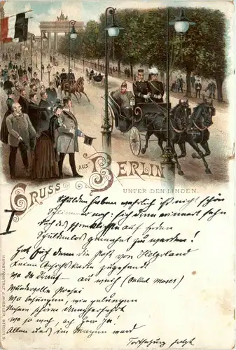 Gruss aus Berlin - Litho -70362