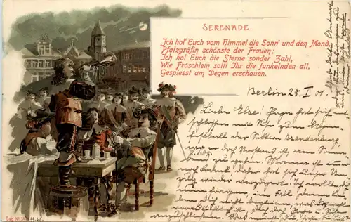 Bläser von Säckingen - Litho -70382