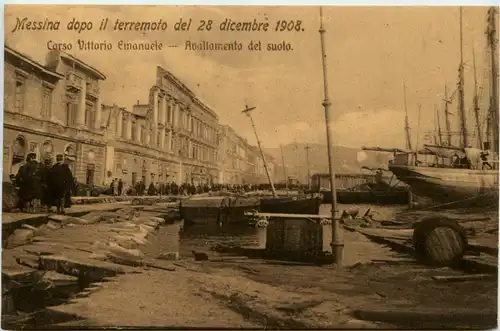 Messina dopo il terremoto del 1908 -72528