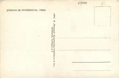 Tirol/Div. Orte, Berge und Umgebung - Jenbach: -326190