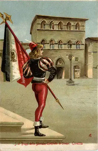 Paggi delle Storiche Contrade di Siena - Civetta -72426