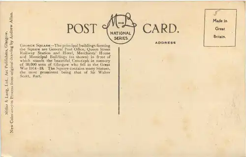 Glasgow - George Square -73218