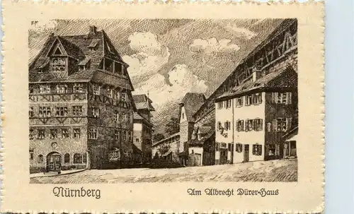 Nürnberg - Am Albrecht Dürer Haus -72848