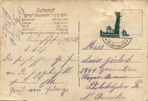 Friedrichshafen - Luftschiff Zeppelin -72902