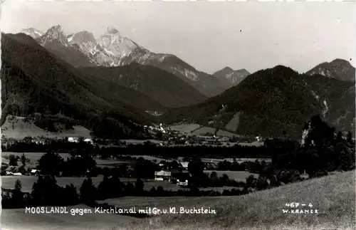 Mooslandl gegen kirchlandl mit Buchsteinergruppe -352994