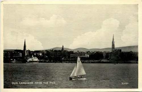 Dun Laoghaire from the Pier -73048