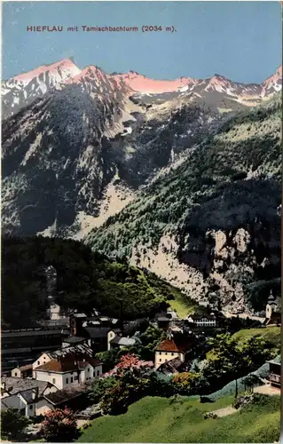 Hieflau mit Tamischbachturm -353194