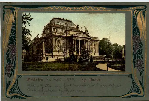 Wiesbaden - Kgl. Theater -73322