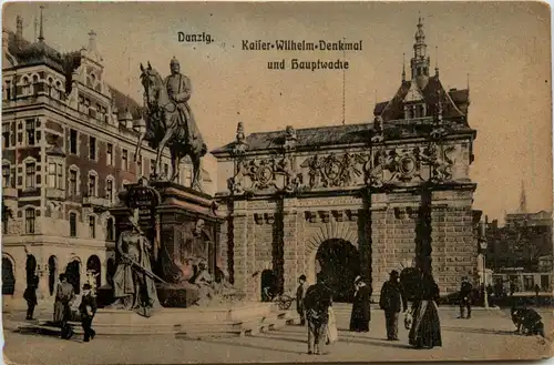 Danzig - Kaiser Wilhlem Denkmal -71138